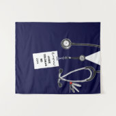 Creative Medical School Graduation Congrats Wandteppich (Vorderseite (Horizontal))