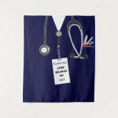 Creative Medical School Graduation Congrats Wandteppich (Vorderseite)