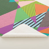 Creative Memphis Frame Modern Design Sherpadecke (3/4)