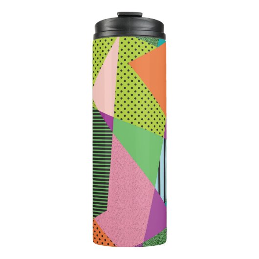Creative Memphis Frame Modern Design Thermosbecher (Vorderseite)
