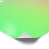 Creative Messes ermutigt! Rainbow Poster (Ecke)