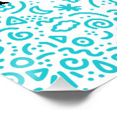 Creative Messes hoch ermutigt! Poster (Ecke)