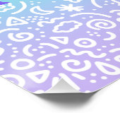 Creative Messes hoch ermutigt! Poster (Ecke)
