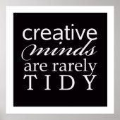 Creative Minds Selten Tidy Office Studio Poster (Vorne)