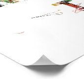 Creative Minds sind selten aufgeräumt Poster (Ecke)