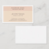 Creative Modern Beruflich Sleek Schlicht Luxus Visitenkarte (Vorne/Hinten)