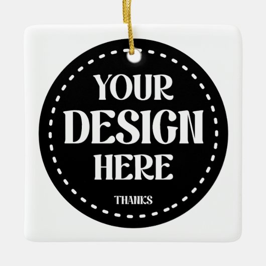 Creative, modern, sleek & imaginative keramikornament (Vorderseite)