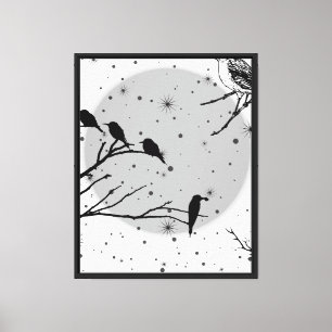 Creative Modern Wall Art - Stilvolle Zuhause Inter Leinwanddruck