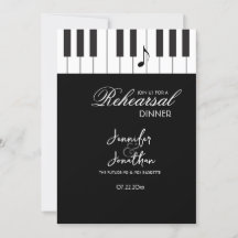Creative Musicians Piano Keys Probe Dinner