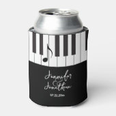 Creative Musicians Piano Keys Wedding Dosenkühler (Kanne Vorderseite)