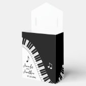 Creative Musicians Piano Keys Wedding Geschenkschachtel (Geöffnet)