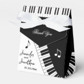 Creative Musicians Piano Keys Wedding Geschenkschachtel (Vorderseite)