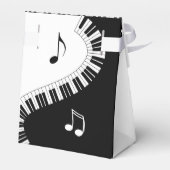 Creative Musicians Piano Keys Wedding Geschenkschachtel (Rückseite)