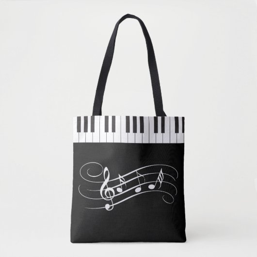 Creative Musicians Piano Keys Wedding Tasche (Vorderseite)