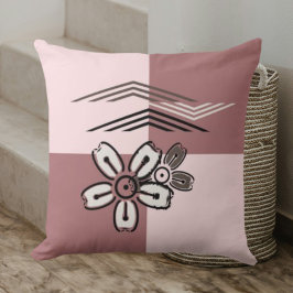 Creative Natural Pink Cherry Blossom Throw Kissen