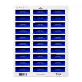 Creative Night Blue Elegante Schlichter Moderner S (Vorne)