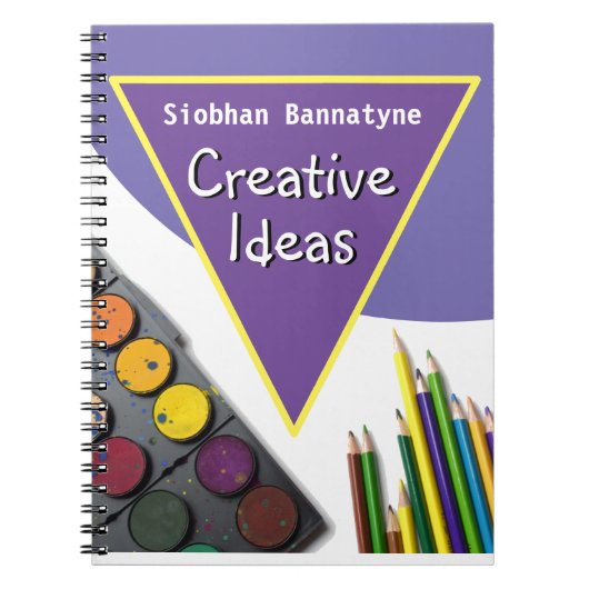 Creative Notes mit dem Namen des Empfängers Notizblock (Vorderseite)