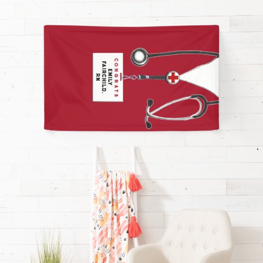 Creative Nurse Abschluss Banner (Insitu)