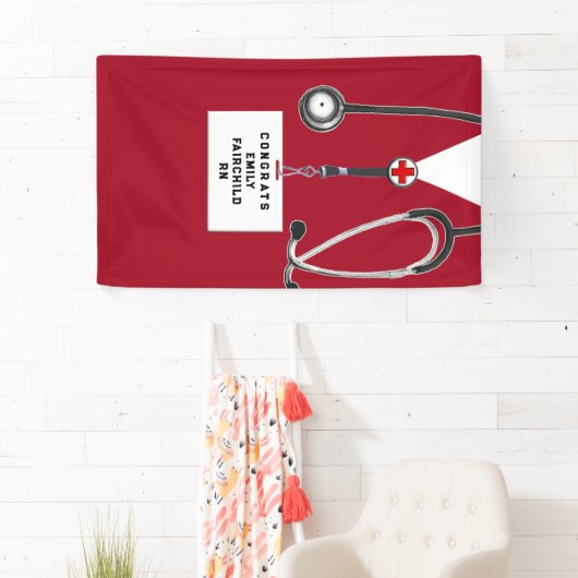 Creative Nurse Abschluss Banner (Insitu)
