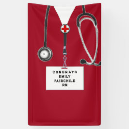 Creative Nurse Abschluss Banner