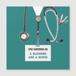 Creative Nurse Abschluss Gift Card Magnetkarte