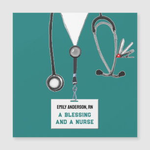 Creative Nurse Abschluss Gift Card Magnetkarte