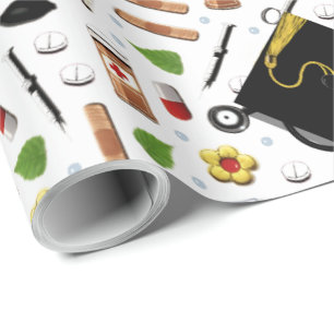 Creative Nurse Abschluss Gift Geschenkpapier