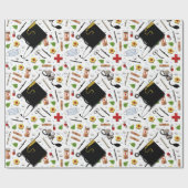 Creative Nurse Abschluss Gift Geschenkpapier (Flach)