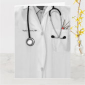 Creative Nurse Abschluss Glückwunsch Karte (Gelbe Blume)
