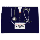 Creative Nurse Abschluss Große Geschenktasche Geschenktüte (Vorderseite)