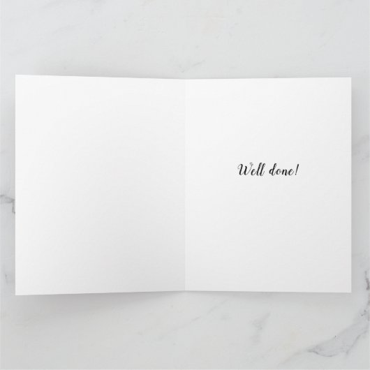 Creative Nurse Abschluss Karte (Innenseite)