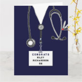 Creative Nurse Abschluss Karte (Gelbe Blume)