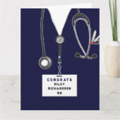 Creative Nurse Abschluss Karte (Vorderseite)