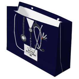 Creative Nurse Graduation Large Gift Bag Große Geschenktüte