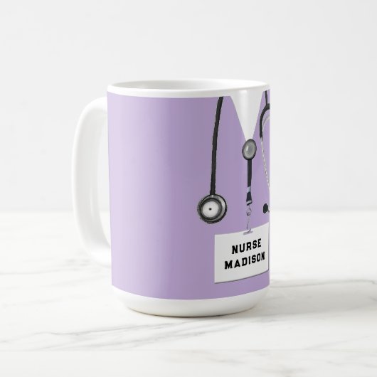 Creative Nurse Kaffeetasse (Vorderseite Links)