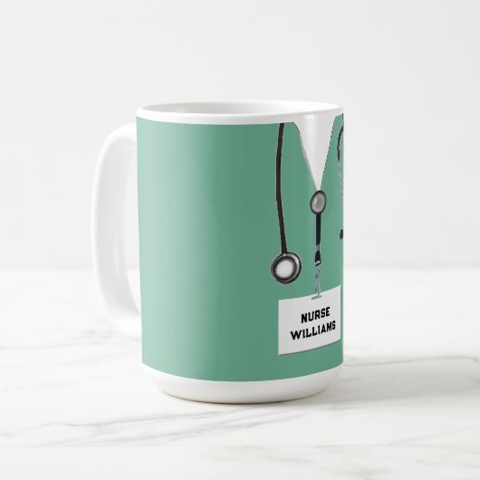 Creative Nurse Kaffeetasse (Vorderseite Links)