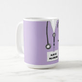 Creative Nurse Kaffeetasse (Vorderseite Links)