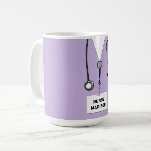 Creative Nurse Kaffeetasse (Vorderseite Links)