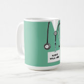 Creative Nurse Kaffeetasse (Vorderseite Links)