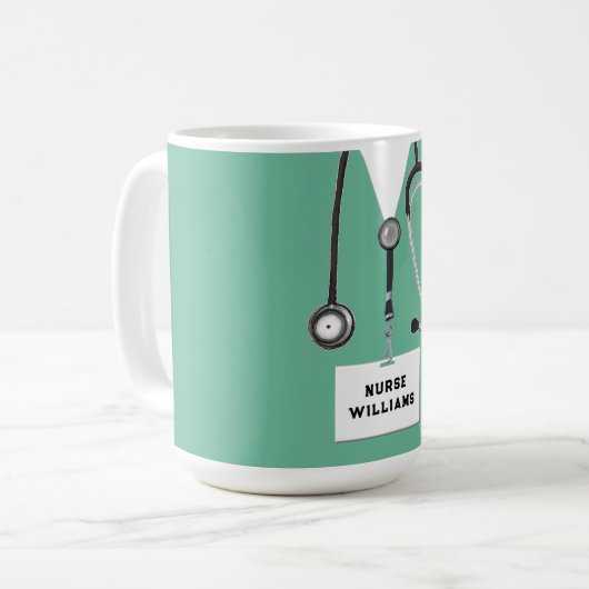 Creative Nurse Kaffeetasse (Vorderseite Links)