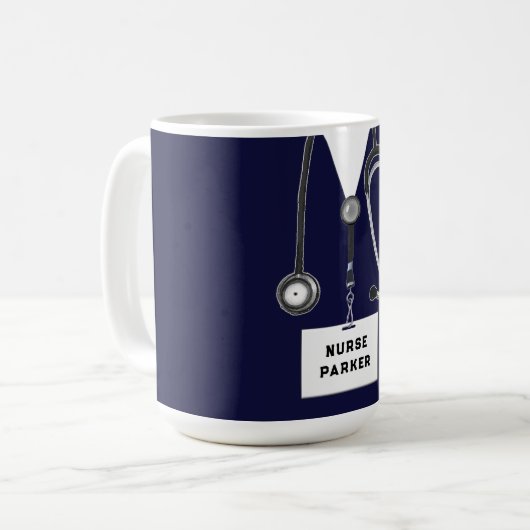 Creative Nurse Kaffeetasse (Vorderseite Links)