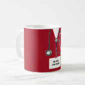 Creative Nurse Kaffeetasse (Vorderseite Links)