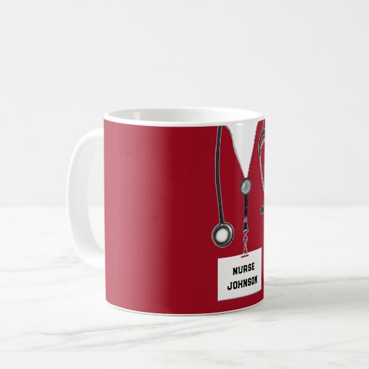 Creative Nurse Kaffeetasse (Vorderseite Links)