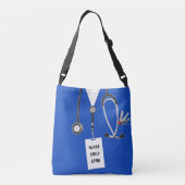 Creative Nurse Tragetaschen Mit Langen Trägern (Rückseite)