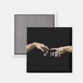 Creative Operator, Micheangelo Physik und Kunst Magnet (Vorderseite/Rückseite)