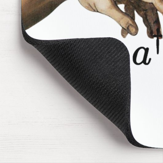 Creative Operator, Micheangelo Physik und Kunst Mousepad (Ecke)