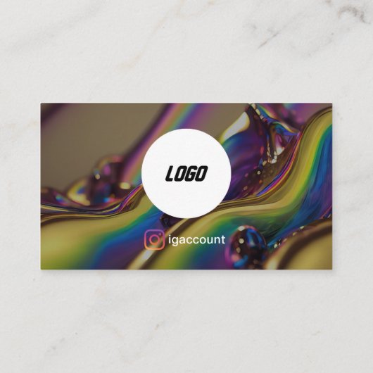 Creative Painter Visitenkarte (Rückseite)