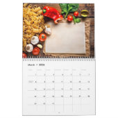 Creative Pasta Recipes & Photo Notes Calendar Kalender (Mär 2026)