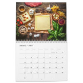 Creative Pasta Recipes & Photo Notes Calendar Kalender (Jan 2027)