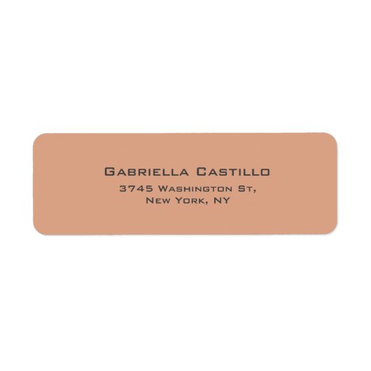 Creative Pastel Color Schlicht Elegant Einfach (Vorne)